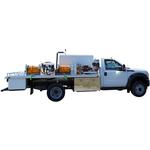 Custom Flat Bed F450/550
One-Tank look with Poly-Weld, Dual Hose Reels, & Tool-Boxes